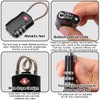 Ruayia TSA Suitcase Lock, 2 Pieces, Combination Locks, 3-Digit Security