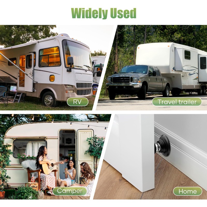 2 Pack RV Magnetic Door Catch, FlyCoco Powerful Magnetic Baggage