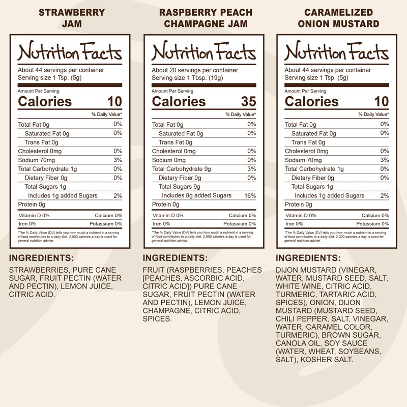 Stonewall Kitchen, Classic Sampler Collection, 6-Piece Jam and Condiment Gift