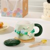 MAGICVOGEL Cute Flowers Coffee Cup 380 ml Flower Cup with