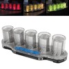 RGB Tube Clock LED Table Clock 24 Hour USB Powered