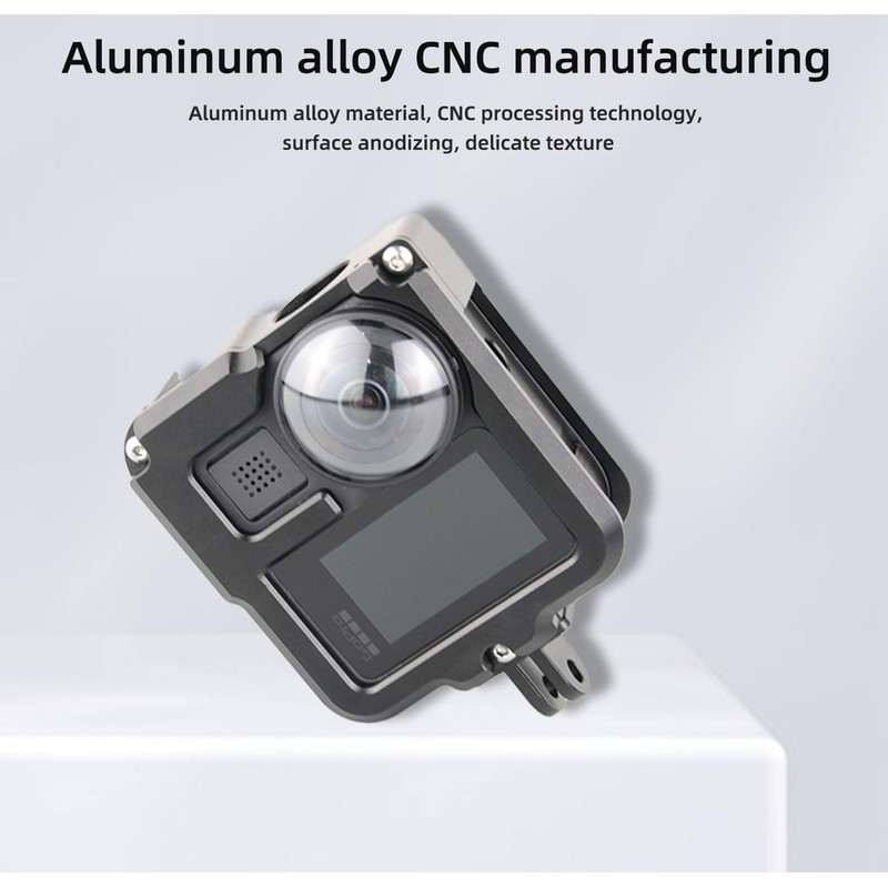FIFIELD Housing Shell CNC Aluminum Alloy Protective Cage for GoPro