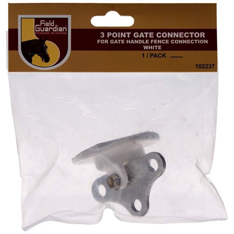 Field Guardian 3 Point Gate Connector,White