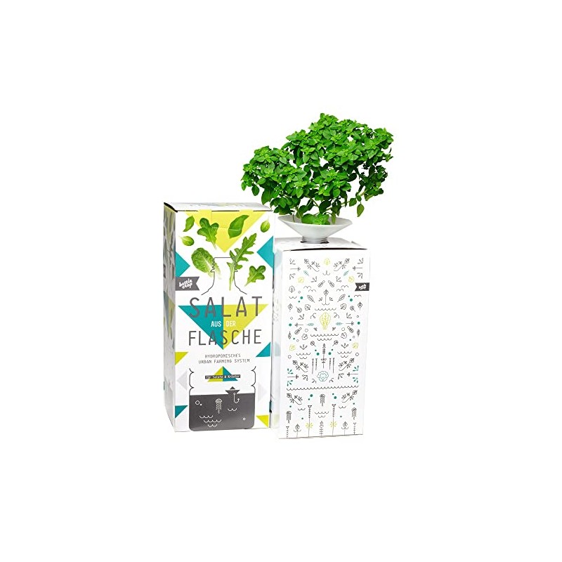 Dresden Onlineshop Bottlecrop Salad from the Bottle, Cultivation System, Urban