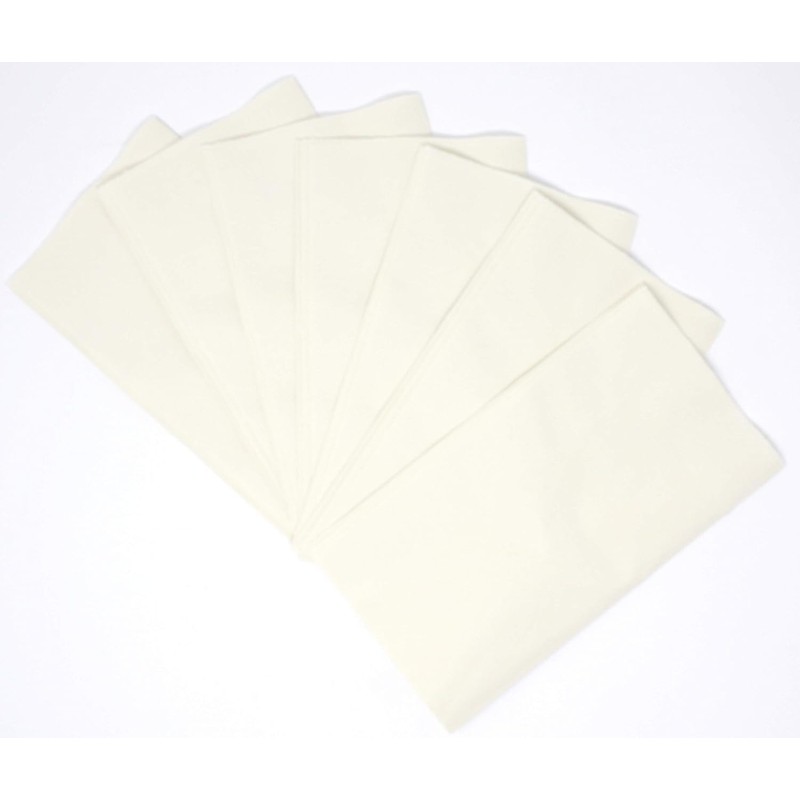 Ivory Dinner Napkins | 2-Ply | 15" x 17" |