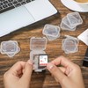 NUOMI 30Pcs SD/SDHC Memory Card Case Holder, Standard SD Plastic