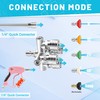 Quadruple Pressure Washer Tips, 4 in 1 Power Washer Nozzle,