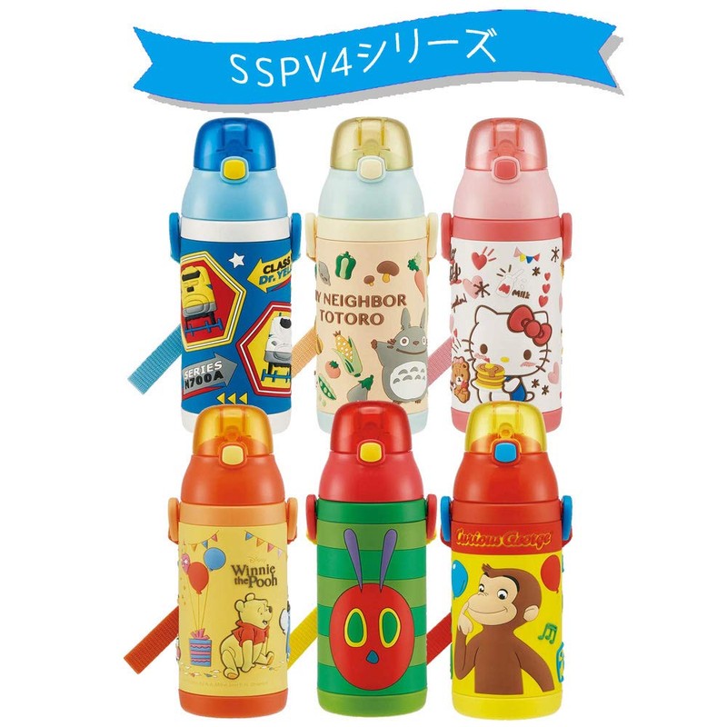 Skater P-SSPV4-CU Replacement Cap Unit for Kids Straw Water Bottle