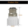 B22 to GU10 Light Adapter, B22 Bayonet Cap to GU10