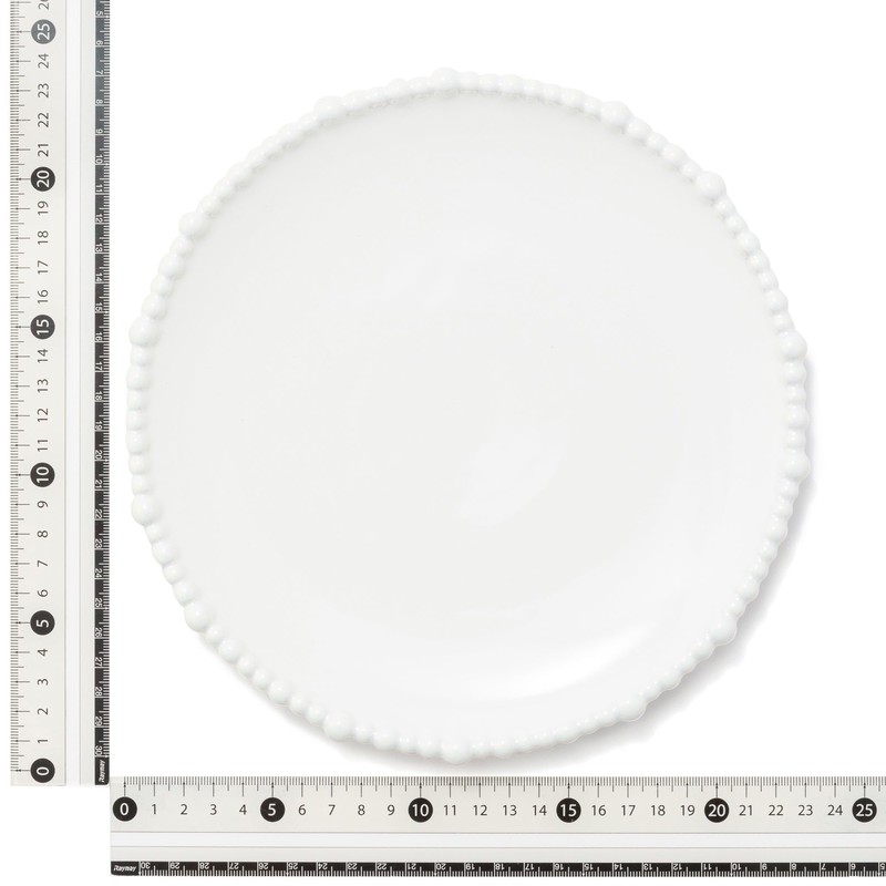Francfranc Pearl Plate M White Dinnerware Dish Western Plate