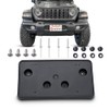 WOZUA Front Bumper License Plate Bracket Mount Holder for 2018