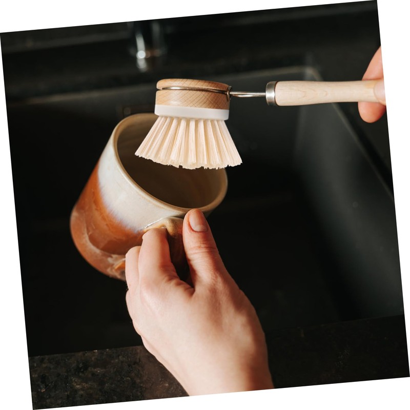 STOBAZA 1pc Dish Brush Refill Replacement Scrubber Brush Head for