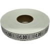 The Ticket Gurus-roll of 2000 White $1.00 Tickets Single Roll