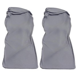 YAQSFGRZ 2 PS Floor Chair with Back Support Cover ONLY,Adjustable Position Folding Sofa、Padded Sleeper Bed 、Couch Recliner、Gaming Floor Chairs (Grey，ONLY Cover)