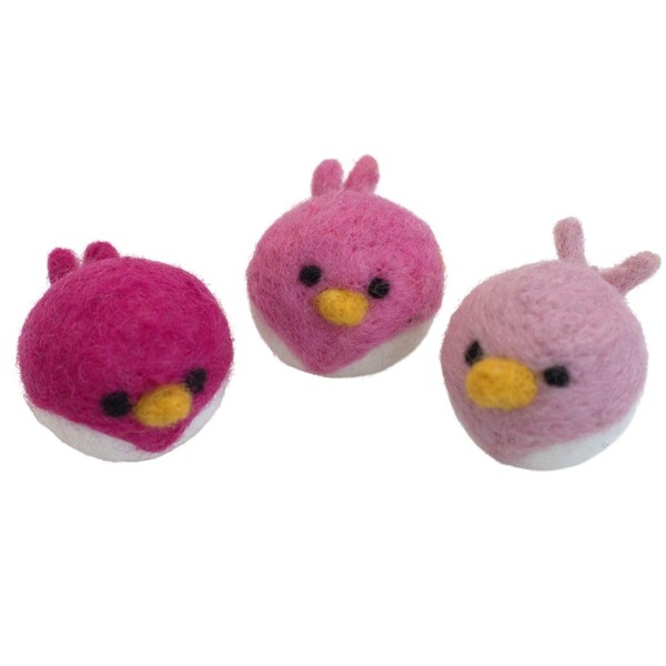 Matthew + Mae Felt Bird Shapes- Approx. 1.5" x 2"-