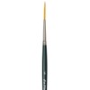 Da Vinci 1270 Series Lettering Brush, Synthetic Fiber, Green, 19.6