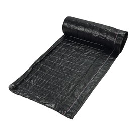 Wire Backed Silt Fence, 100' Length, 36" fabric w/ 24" wire. BLACK