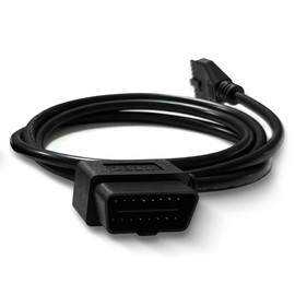 OBD2 Adapter Cable 16 Pin to 10 Pin Cable for PT30 ELD Logging Device Logbook Compliant for ECM w and DOT Work with Most Commercial Trucks ELD Trucking Device