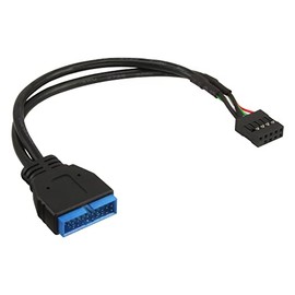 InLine USB 2.0 to USB 3.0 Flying Lead USB 2.0 Motherboard to USB 3.0 Internal 0.15 m