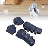 Horse Tendon Boots Adjustable Open Front Fetlock Boot Breathable Protective