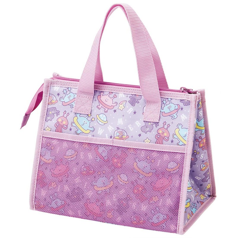 Skater KCLW1 Lunch Bag, 2-Tier Type, Eco Bag, Swimmer