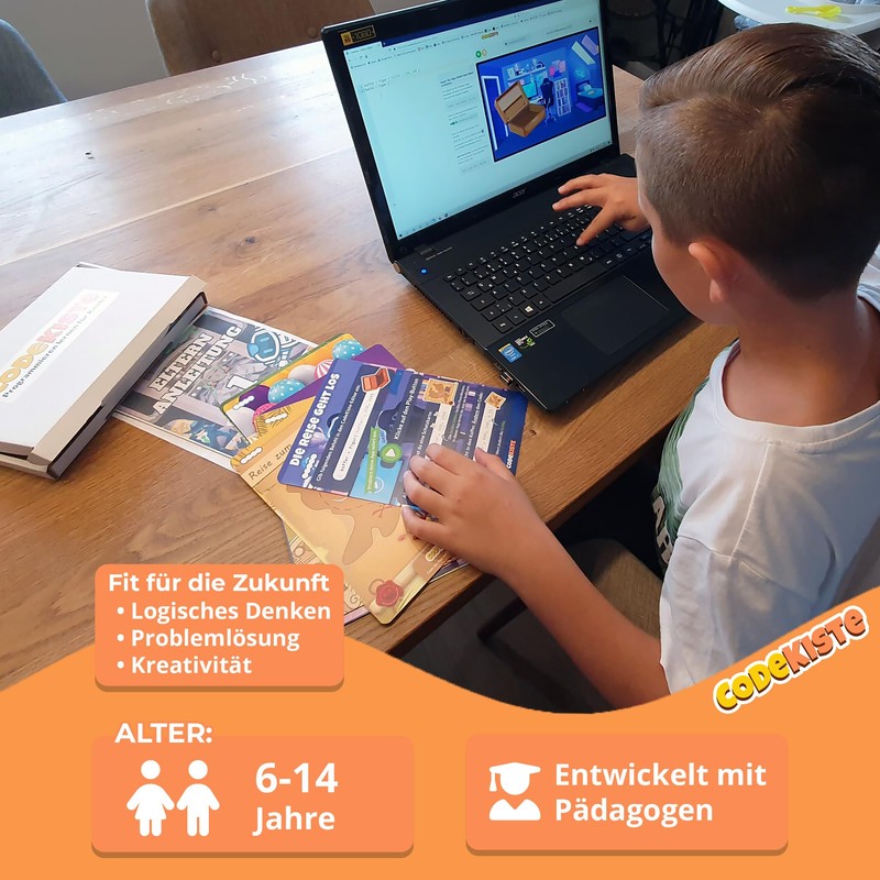 CodeKiste 6 - Programming For Children - Kingdom of Dinosaurs