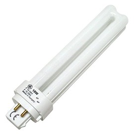 18W DOUBLE BIAX 2700K G24Q-2 82CRI 5.8"MOL CFL