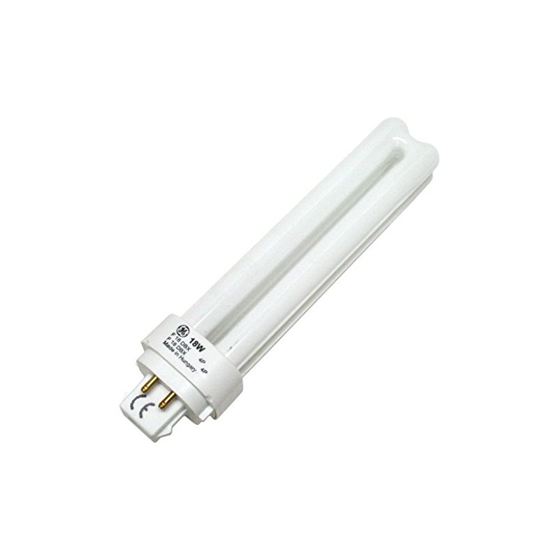 18W DOUBLE BIAX 2700K G24Q-2 82CRI 5.8"MOL CFL