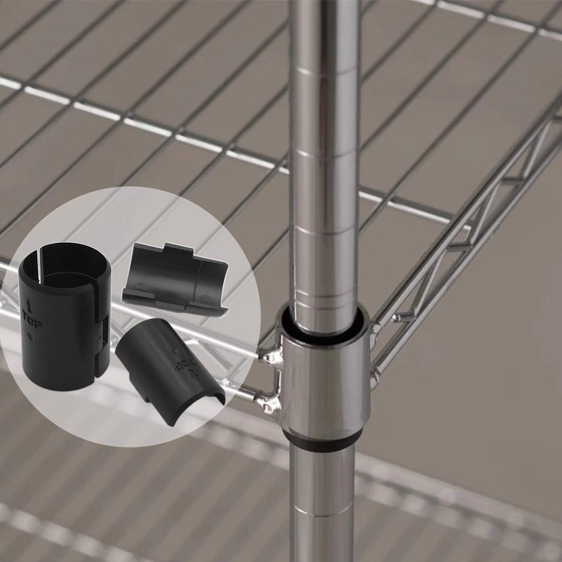 Wire Shelf Clips,54-Pack Wire Shelving Shelf Lock Clips for 1"