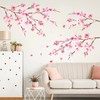 DECOWALL DS12-2003P1903 Watercolour Cherry Blossom Wall Sticker Wall Sticker Wall