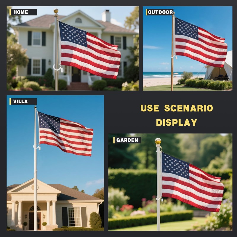 FRF FLAG 3 LB Single Eye Bolt Counterweight, Flag Weights