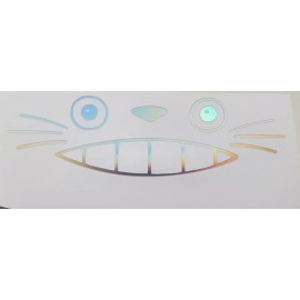 My Neighbor Totoro Smile Sticker Vinyl Decal Great for Windows Waterproof! Holo