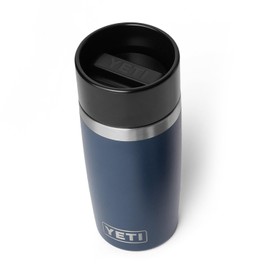 YETI Rambler 12 oz Travel Bottle, Stainless Steel, Vacuum Insulated with Leakproof Commuter Cap, Navy