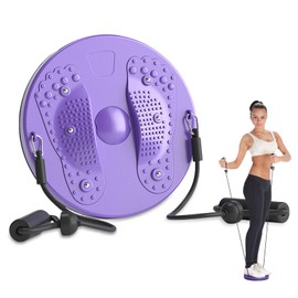 2 Pack Split Type Twist Waist Disc Balance Board - Body Shaping Waist Twisting Disc - Fitness Turntable for Home Workout, Waist Wriggling Plate