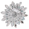 FAIRYGATE Anti Exposure Fixed Brooches Crystal Brooch Pin for Dress