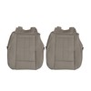 BuliBoao Driver and Passenger Side Bottom Perforated Seat Cover Replacement