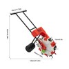 Manual Seeder Hand-Push Garden Seeder, Garden Push Seeder Walk-Behind Row