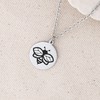 Bee Necklace, Bee Jewelry for Women, Bumblebee Pendant, Custom Necklace