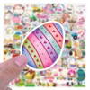 Kawaii Cartoon Stickers Set,100 Piece Non Repeating Stickers Waterproof Vinyl