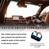 Gasedin 3 Gang Rocker Toggle Switch Panel, DC 12V 20A