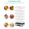 Reemix Food Dehydrator Machine, Compact Dehydrators for Food and Jerky,