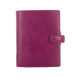 Filofax Pocket Finsbury organiser - Raspberry