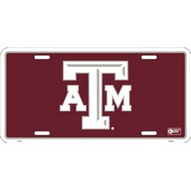 Texas A & M University College LICENSE PLATES Plate Tag Tags auto vehicle car front