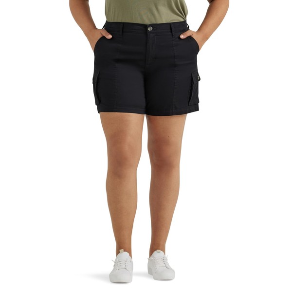 Lee Women's Size Ultra Lux Comfort with Flex-to-Go Cargo Short,