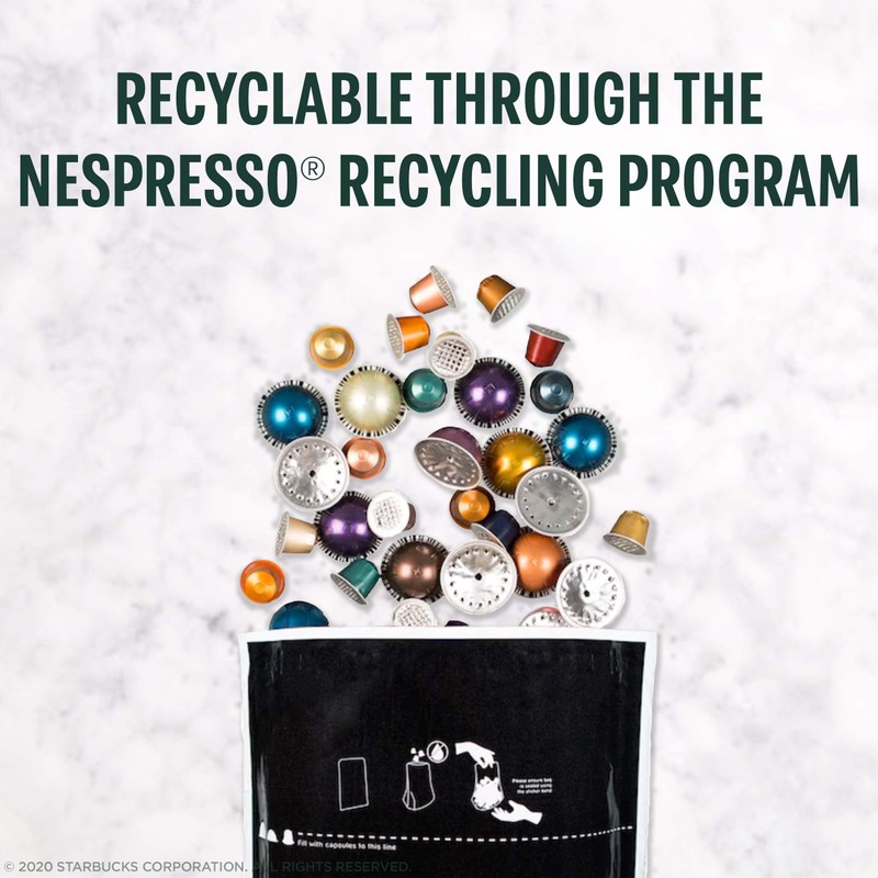Starbucks by Nespresso Vertuo, Favorite Variety Pack Coffee & Espresso,