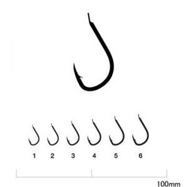 Gamakatsu Gama improved Chinu gold No. 2 12322