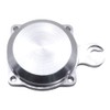 JIK Silver CNC Carburetor Top Cover for Harley Davidson Road