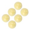 6pcs Bath Salt Ball Moisturizing Colorful Kid Friendly Mild Lemon