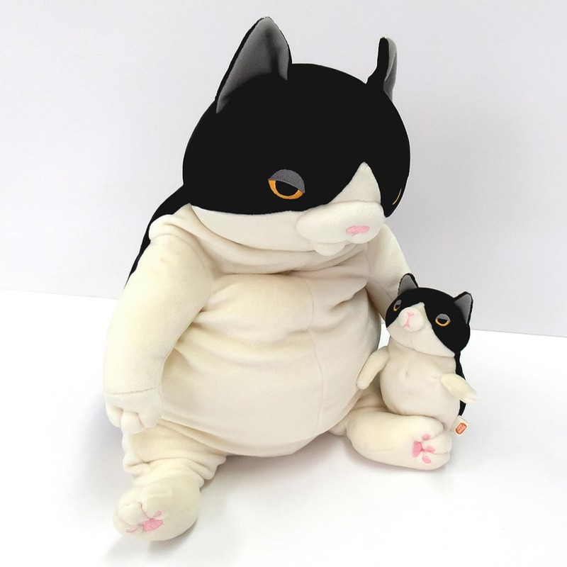 Shinada Global Mochi Series Mochi Cat Plushie, Stuffed Animal, 2.8