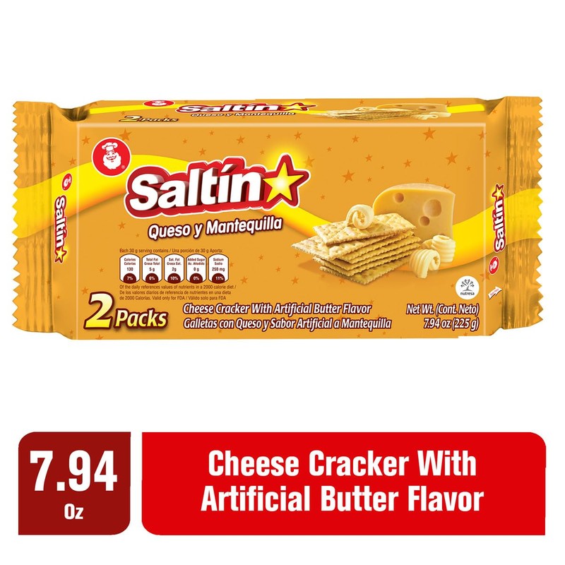 Saltin Noel Cheese and Butter Crackers | Perfect Blend of